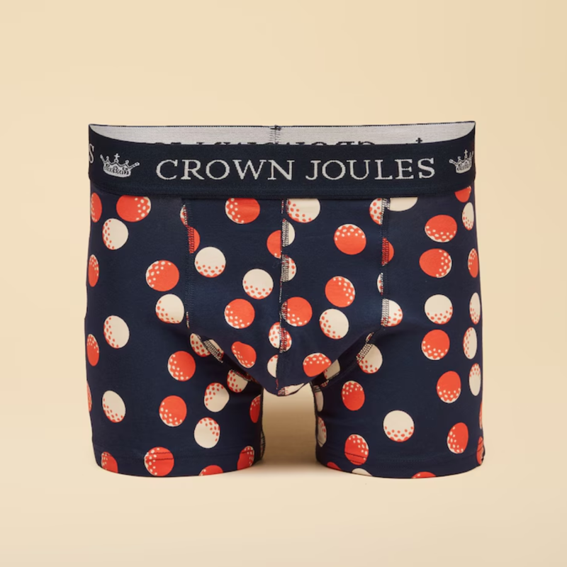 Joules Men's Crown Joules 2 Pack Boxers - Navy/Green-2