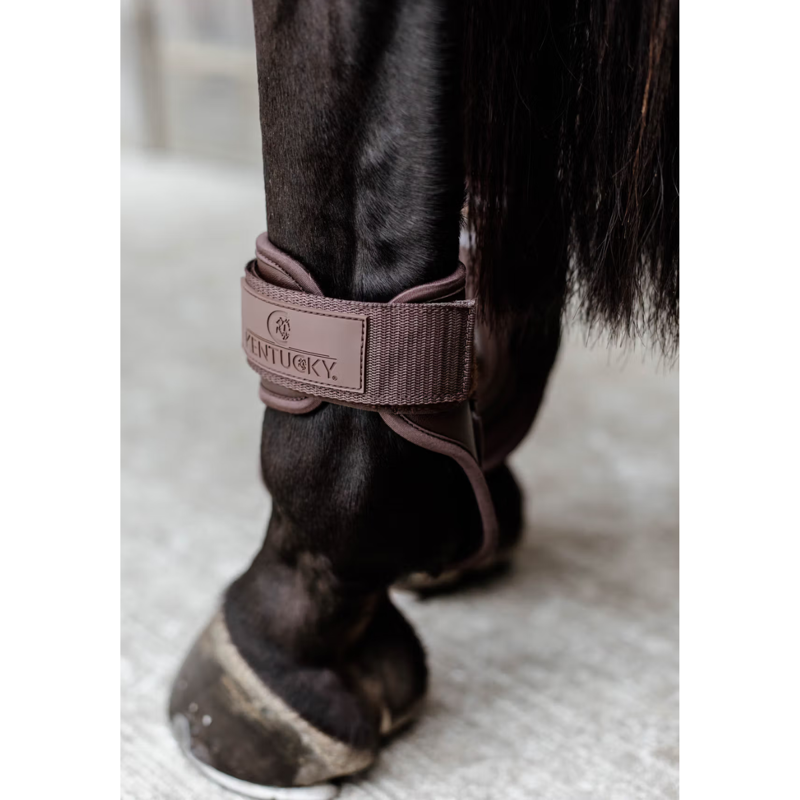 Kentucky Young Horse Deep Fetlock Boots Air - Brown-3