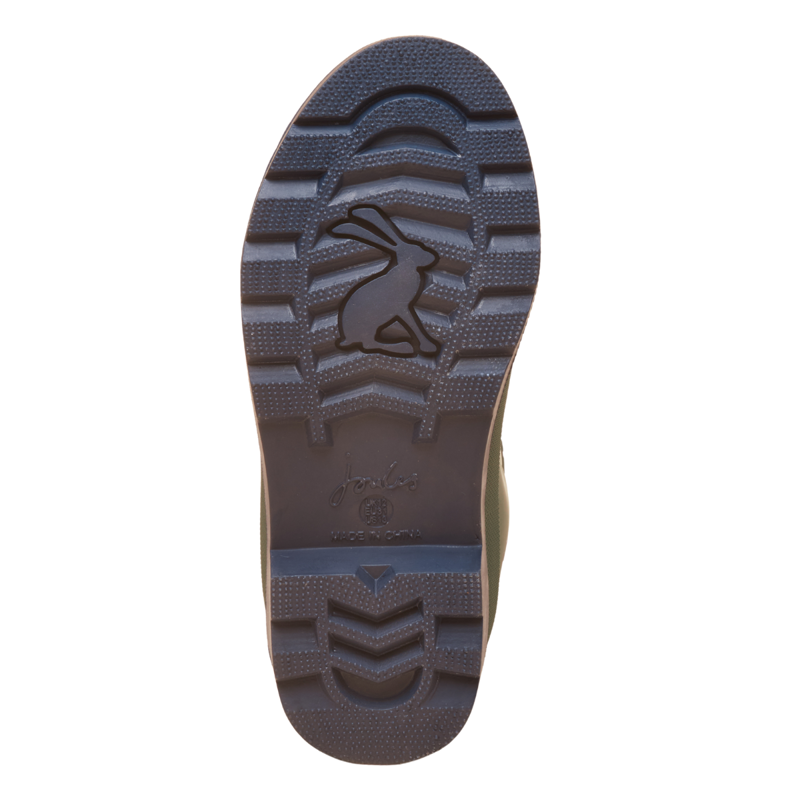 Joules Boys' Welly Print Wellies - Khaki Vehicles-2
