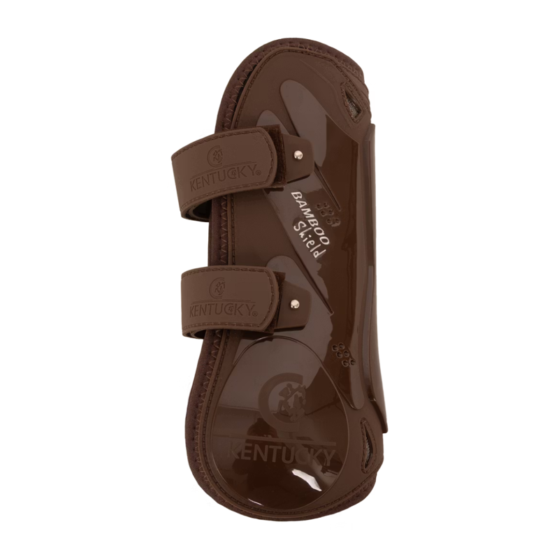 Kentucky Tendon Boots Bamboo Velcro - Brown-2