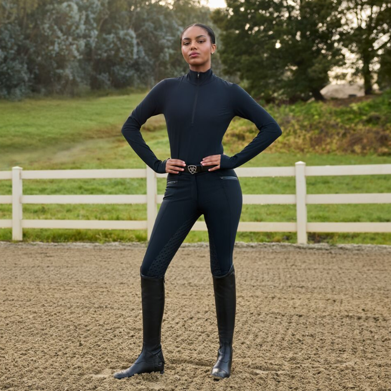 Ariat Women's Troika H2O Full Seat Breeches - Black-8