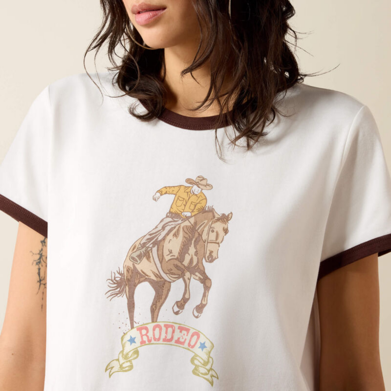 Ariat Women's Sundance T-Shirt - Parchment-3