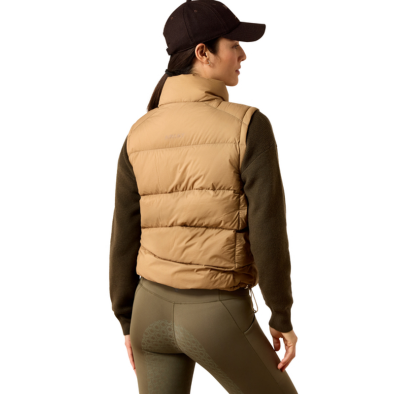 Ariat Women's UltraPuff  Down Vest - Tiger's Eye-3
