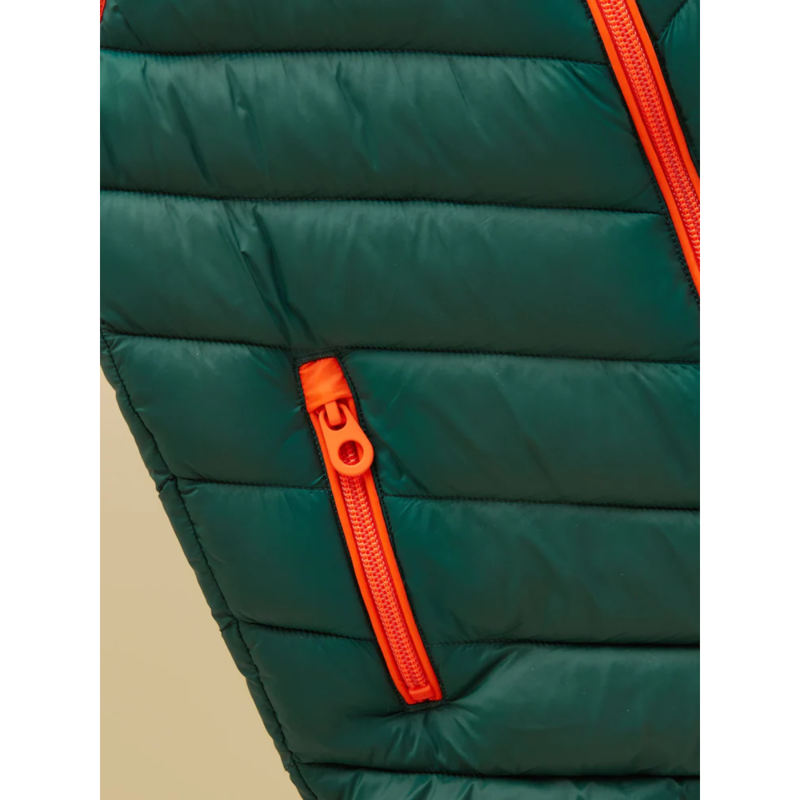 Joules Boys' Crofton Showerproof Gilet - Dark Green-3