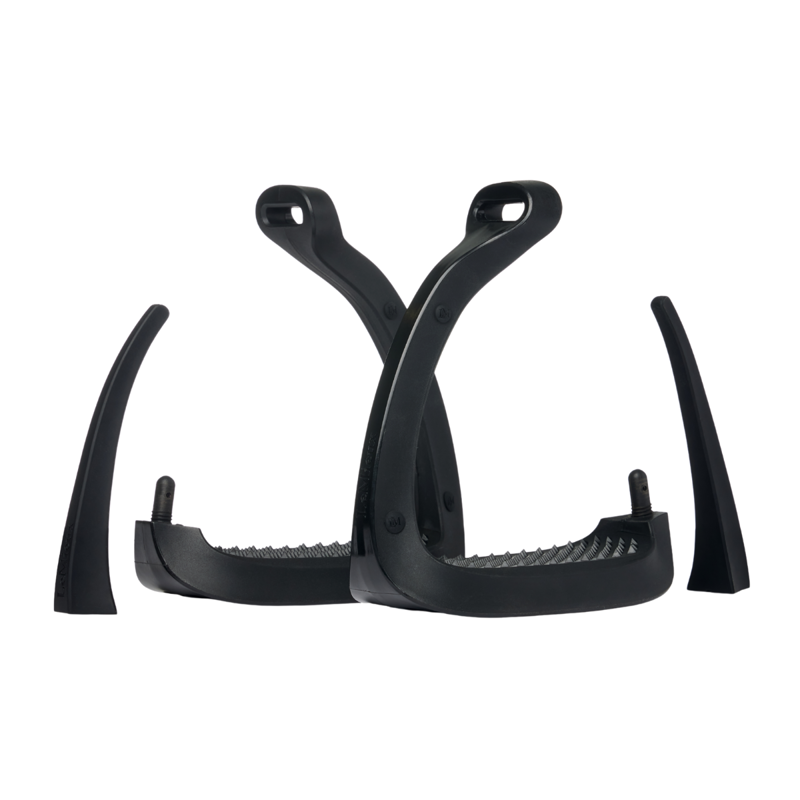 LeMieux VectorFlex Stirrup - Black-3