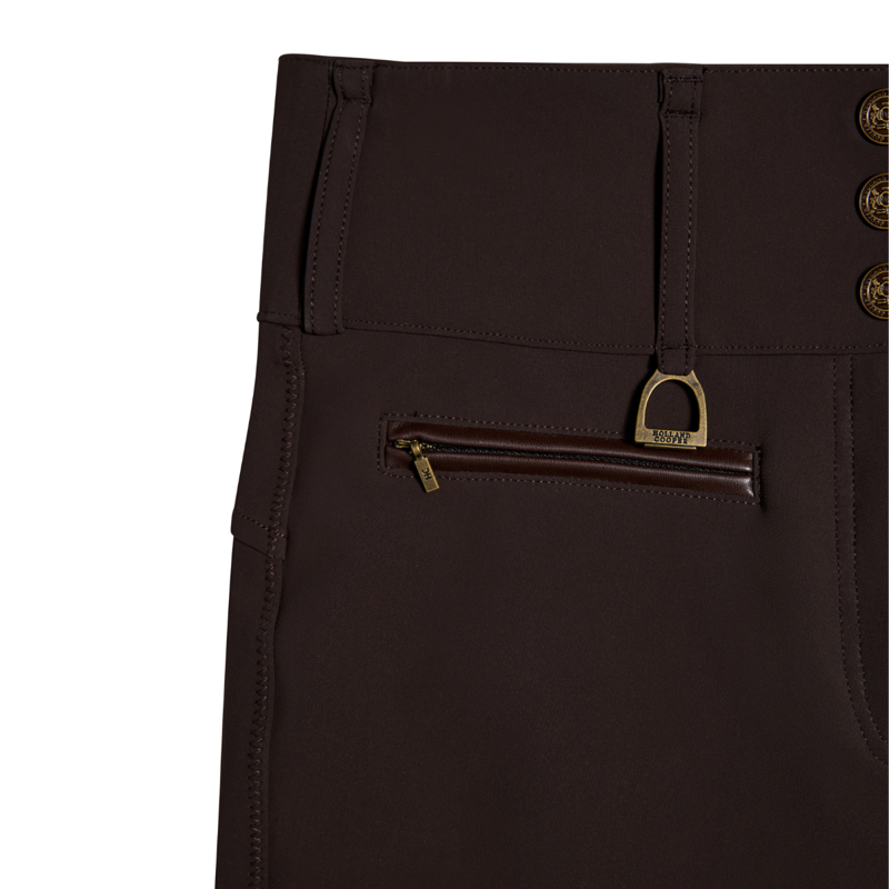 Holland Cooper Thermal Heritage Breeches - Chocolate-9