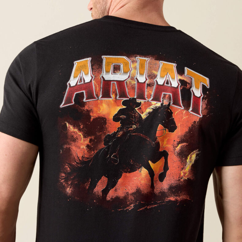 Ariat Men's Country Rock T-Shirt - Black-3