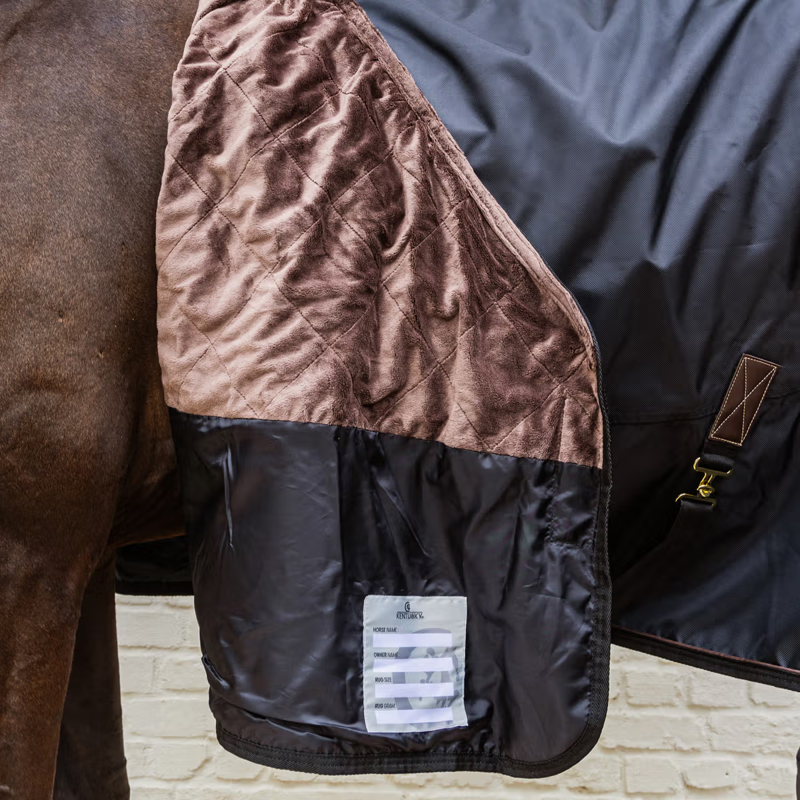 Kentucky All Weather 160g Pro Turnout Rug - Black-3