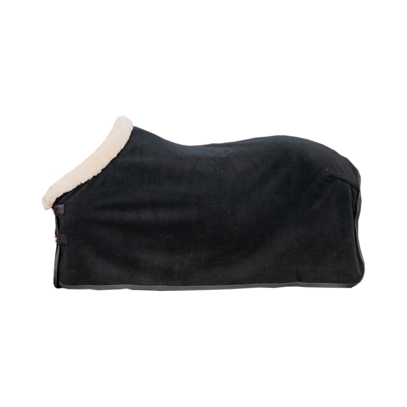 Kentucky Heavy Fleece Show Rug - Black-3
