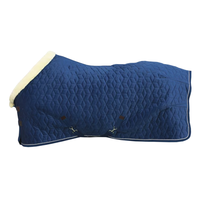 Kentucky Velvet Show Rug - Navy-3