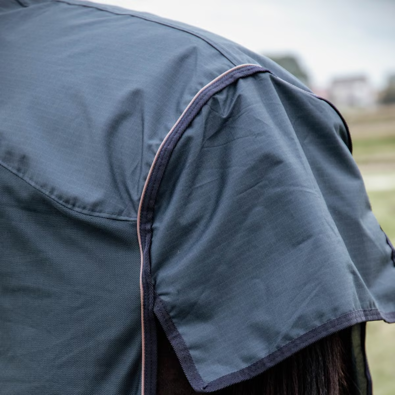 Kentucky Classic Waterproof Combo Fly Rug - Navy-6