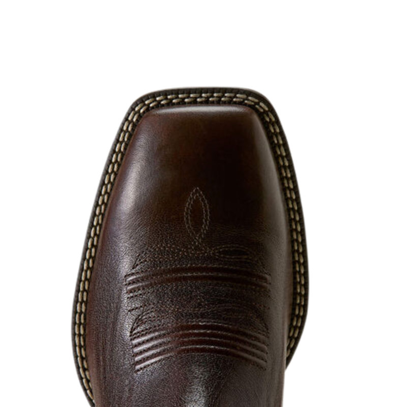 Ariat Men's Booker Chelsea Wide Square Toe Western Boot - Chocolate Chip-5