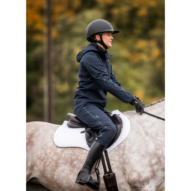 Stierna Storm Rain Jacket - Midnight Navy-6