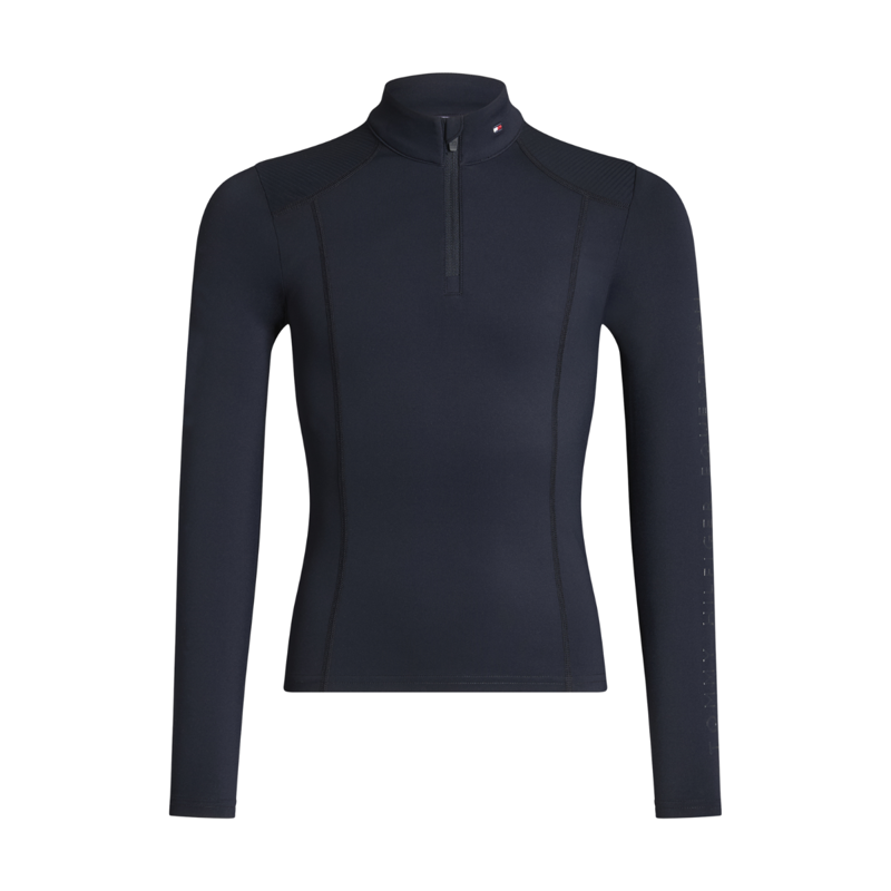 Tommy Hilfiger Ava Young Rider High Neck Base Layer - Desert Sky-3