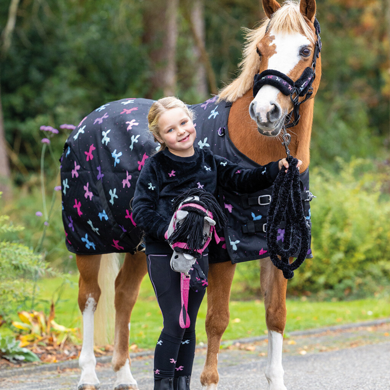 QHP Junior 2-pack Long Socks in Gift Box Isalyn - Unicorn Dream-3