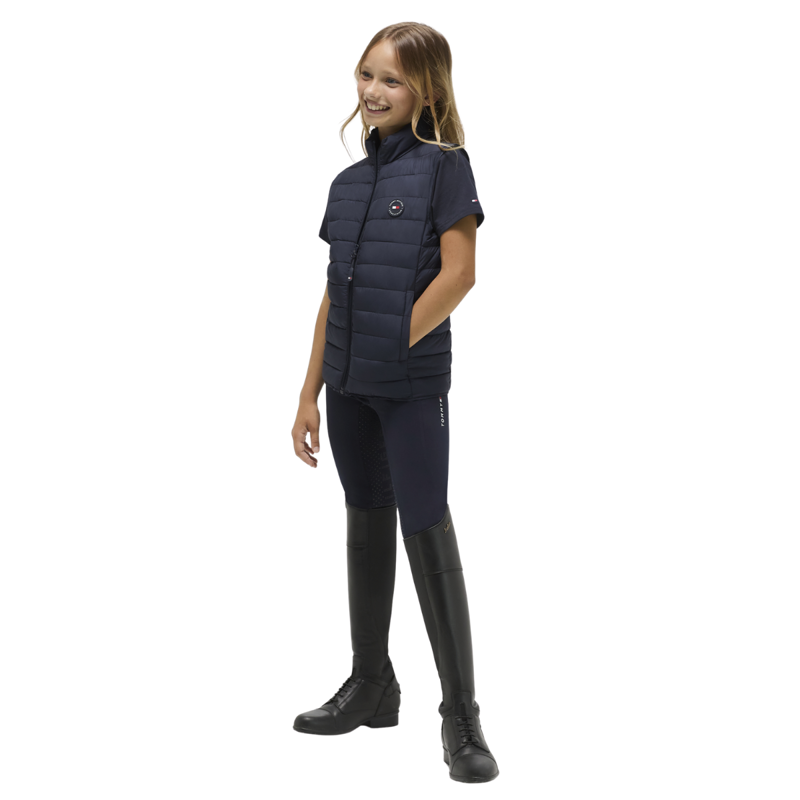 Tommy Hilfiger Young Rider Serano Quilted Vest  - Desert Sky-3