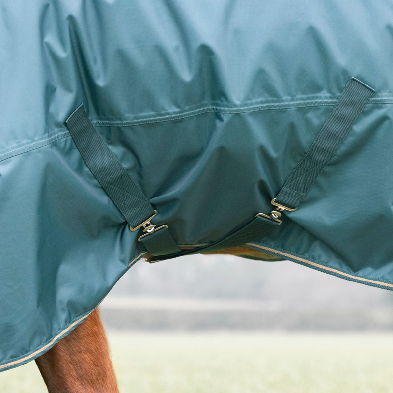 Shires Typhoon 200 Combo Turnout Rug - Green-3
