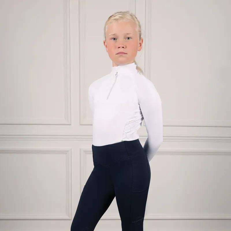 Coldstream Next Generation Child's Ecclaw Elite Base Layer - White