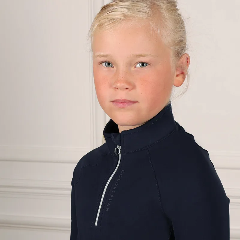 Coldstream Next Generation Child's Ecclaw Elite Base Layer - Navy-1