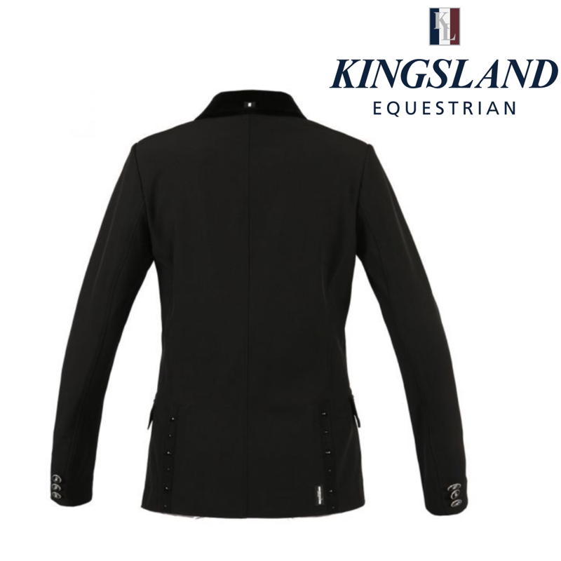 Kingsland Ladies Ermelinda Show Jacket - Black-1