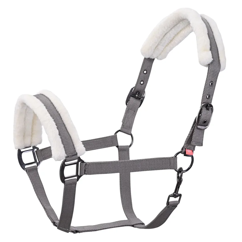 Imperial Riding Classic Fur Headcollar - Taupe