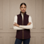 Holland Cooper Country Fleece Gilet - Mulberry