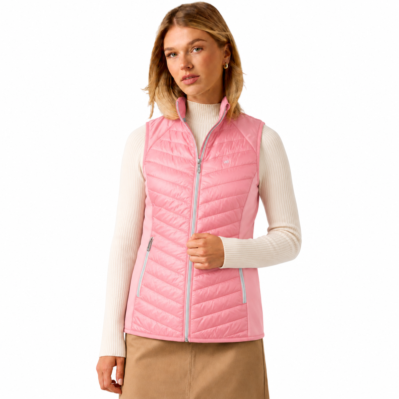 Hy Equestrian Synergy Sync Lightweight Padded Gilet - Rose