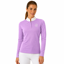 Imperial Riding Ladies Snowfall Long Sleeve Show Shirt - Lilac