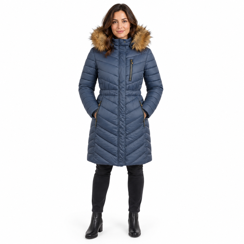 Aubrion Paddington Insulated Coat - Navy