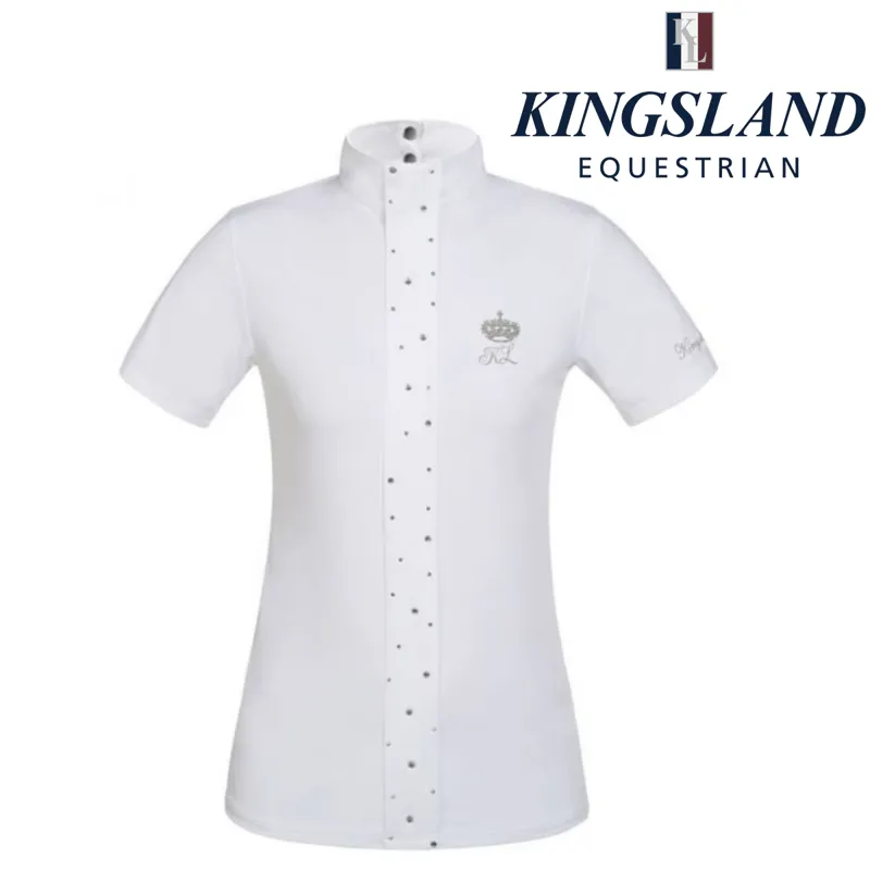 Kingsland Valenting Ladies Show Shirt - Silver