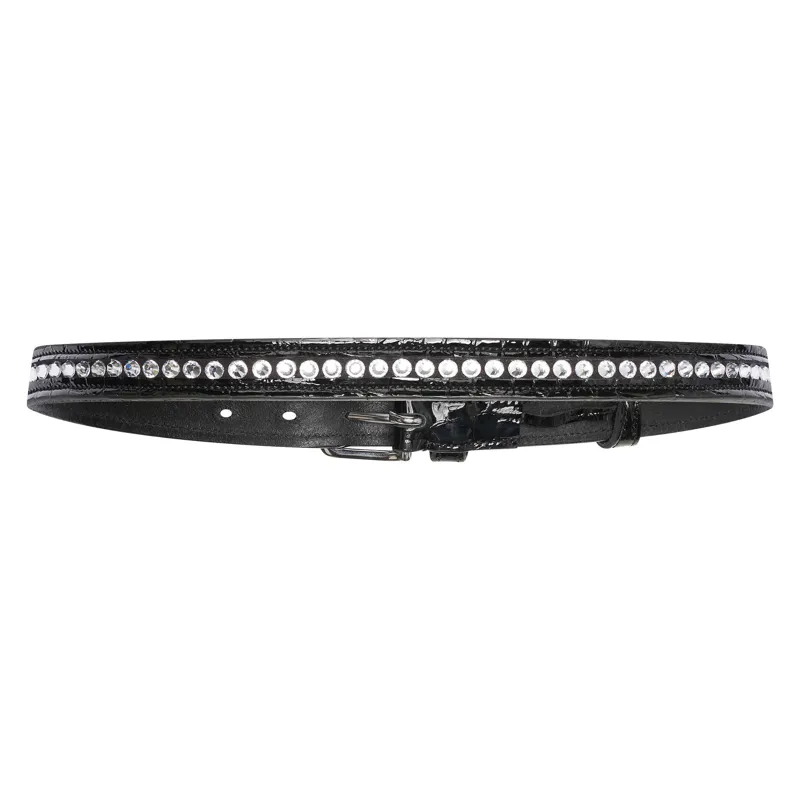 Imperial Riding Olania Sparkle Belt - Black/Silver-1
