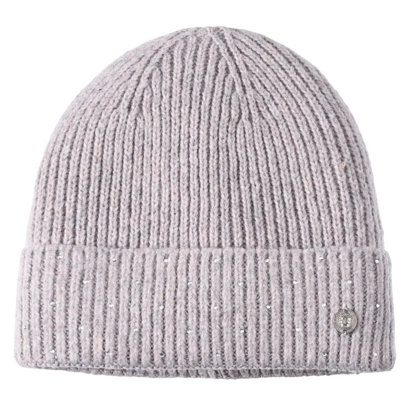 Imperial Riding Chilly Sparkle Beanie - Taupe Melange