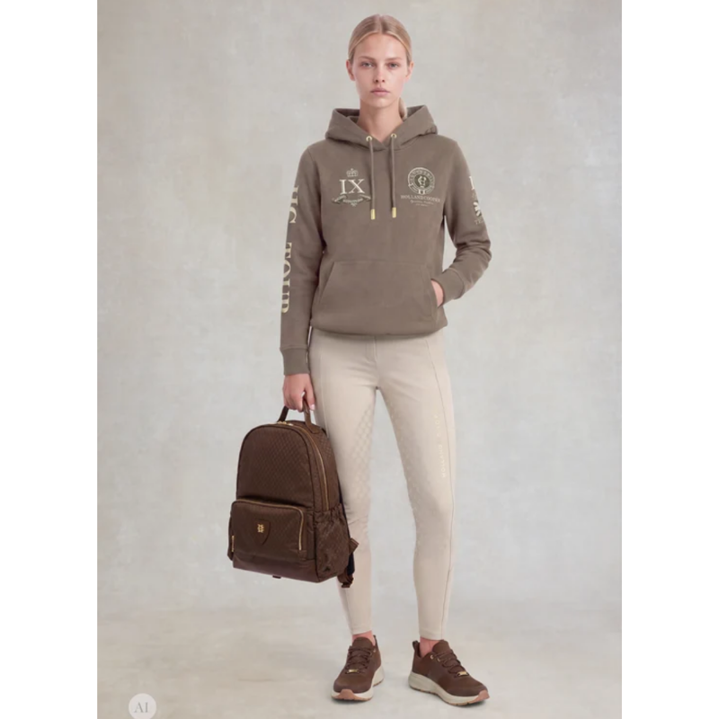 Holland Cooper Team Hoodie - Chestnut-5