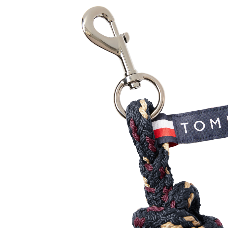 Tommy Hilfiger Yale Headcollar and Rope Set - Deep Burgundy-8