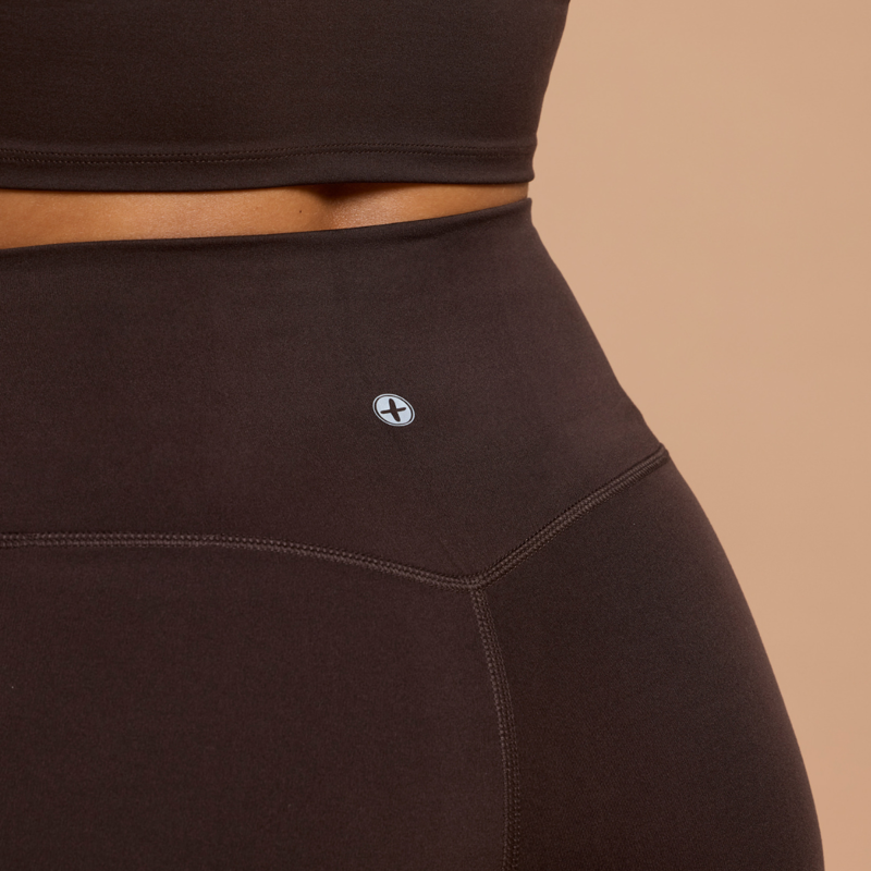 Gym + Coffee Women's 7/8 Leggings - Mocha Bean-5