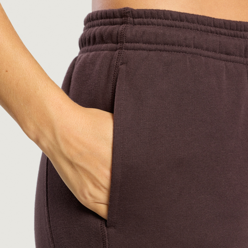 Gym + Coffee Women's Wide Leg Joggers - Mocha Bean-6
