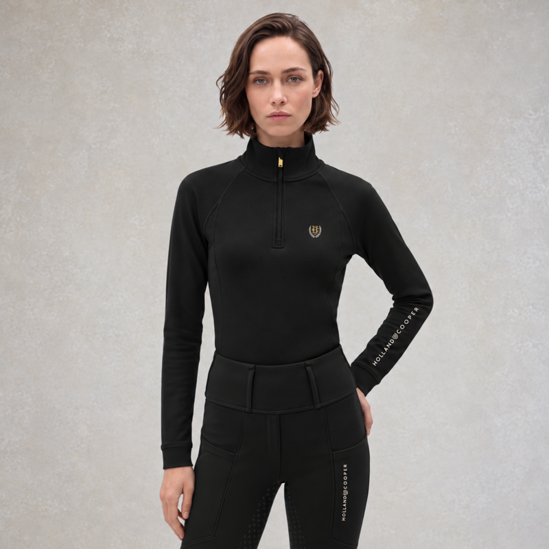 Holland Cooper Cranborne Thermal Base Layer - Black