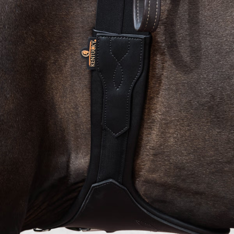 Kentucky Anatomic Stud Girth - Black-4
