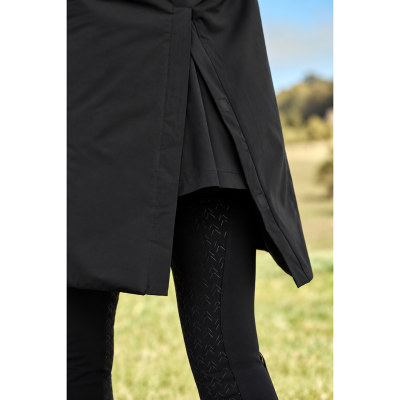 WeatherBeeta All Purpose Waterproof Insulated Longline Riding Jacket - Black-6