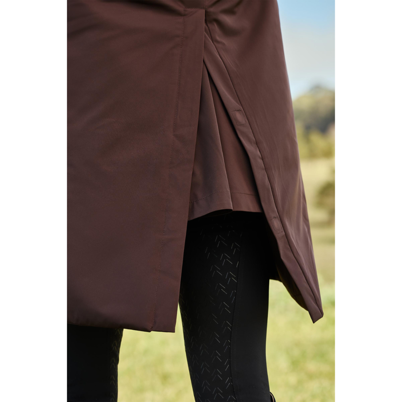 WeatherBeeta All Purpose Waterproof Insulated Longline Riding Jacket - Espresso-5