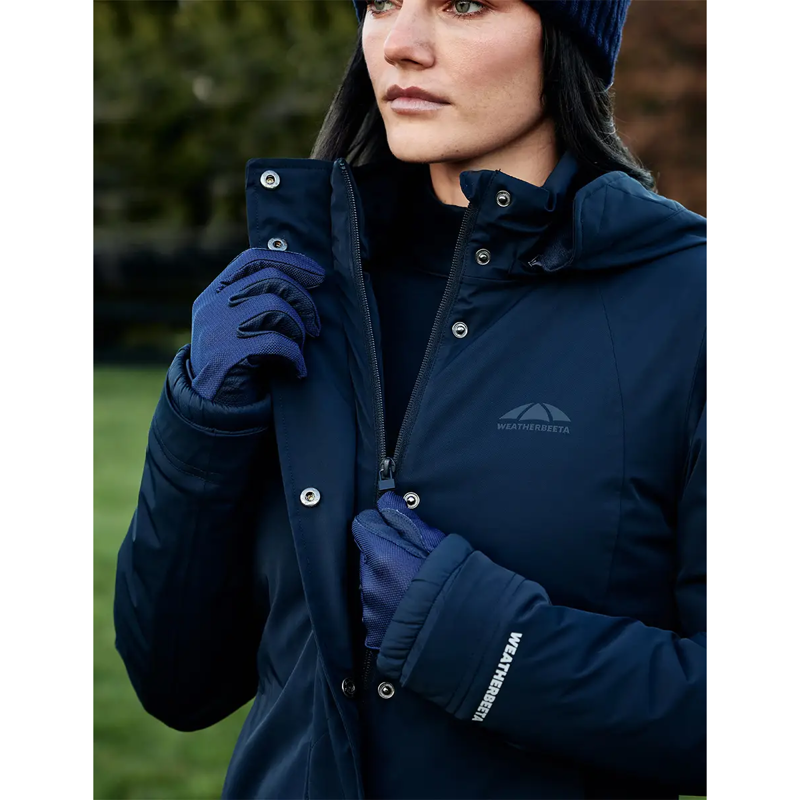 WeatherBeeta Protect Waterproof Insulated Riding Jacket - Blackberry-5