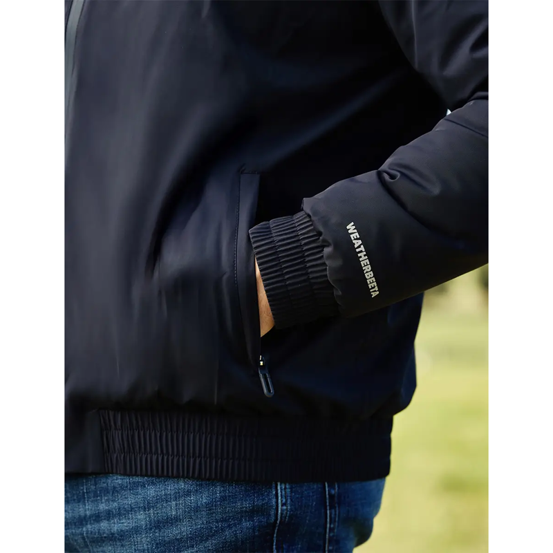 WeatherBeeta Men's Waterproof Insulated Team Jacket - Navy-5
