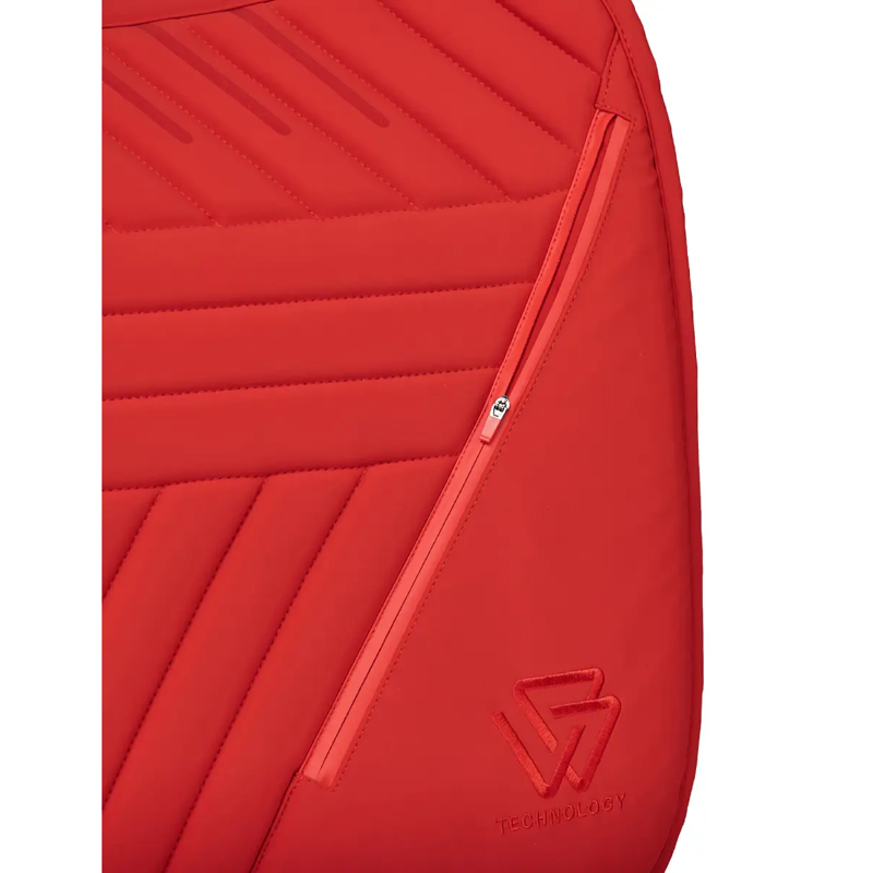 WeatherBeeta Softshell Pro Grip Dressage Saddlepad - Red-4