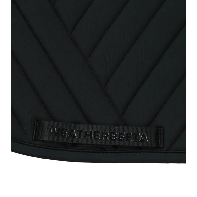 WeatherBeeta Softshell Pro Grip Euro Jump Saddlepad - Black-5