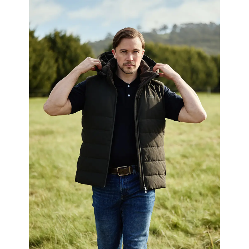 WeatherBeeta Men's Insulated Vest - Olive-5
