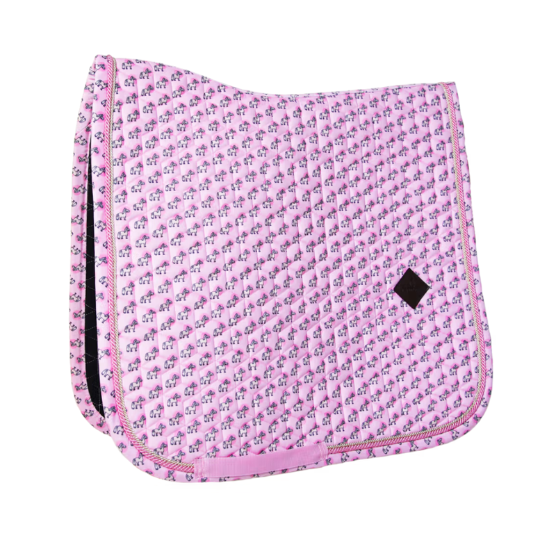 Kentucky Sammy Collection Dressage Saddlepad - Old Rose-4