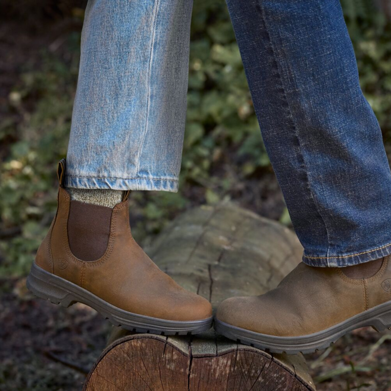 Ariat Women's Cooper Chelsea Boots - Distressed Copper-12