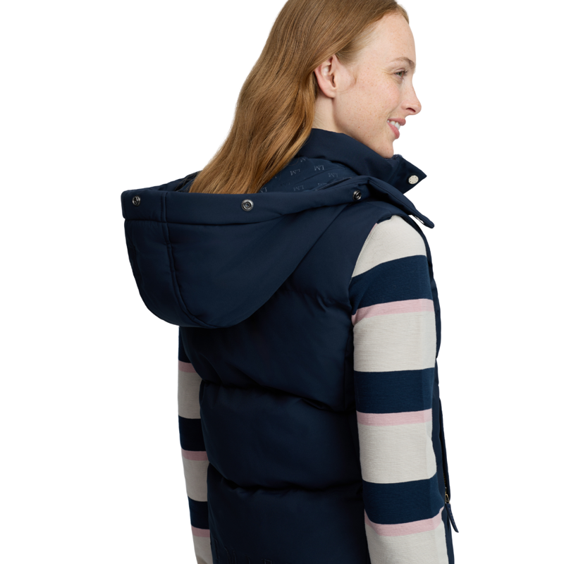 LeMieux Margot Hooded Gilet - Navy-3