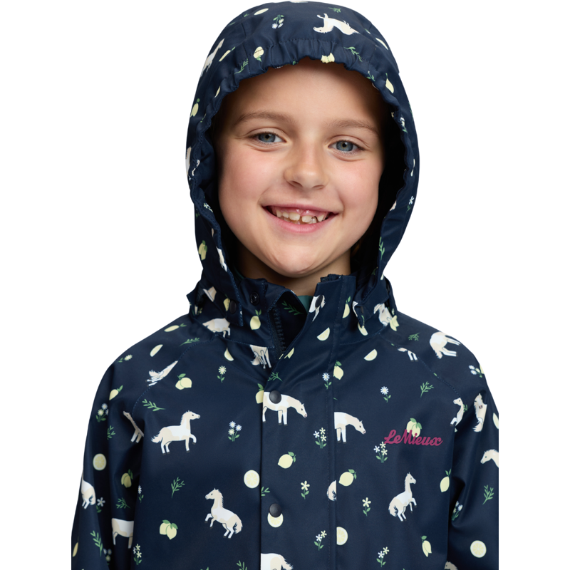 LeMieux Mini Pippin Splash Jacket - Navy-4