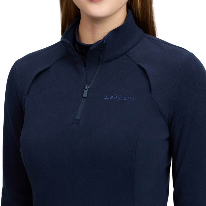 LeMieux Frances Quarter Zip Fleece - Navy-5